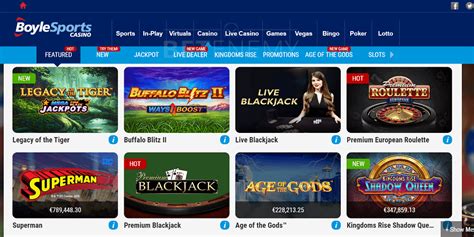 boylesport bingo  Play Roulette, Blackjack, Games & Slots